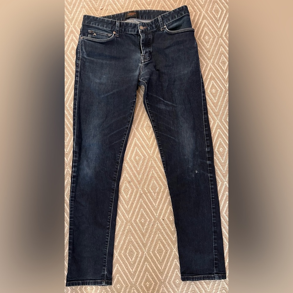 J.Lindeberg Men’s Nash Slim Fit Jeans - Dark Blue